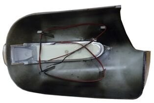 Bmw 5 Serı- E39- 96/00; Ayna Kapağı Sağ Siyah Sinyalli