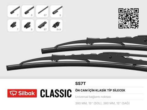 SİLECEK SÜPÜRGESİ 380MM R12-M131-TM30-1340- DOGAN-KARTAL-SAHIN