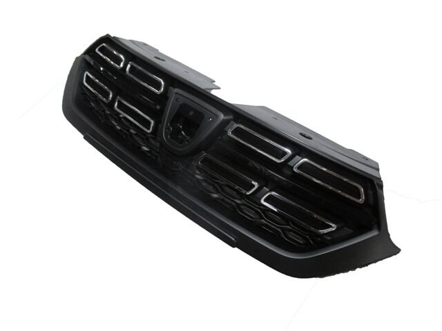 Dacıa Dokker- 17/21; Ön Panjur Siyah/petekleri Nikelajlı - 623104154R