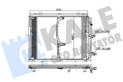 Klıma Radyatoru Mercedes S-Class W140 91 98