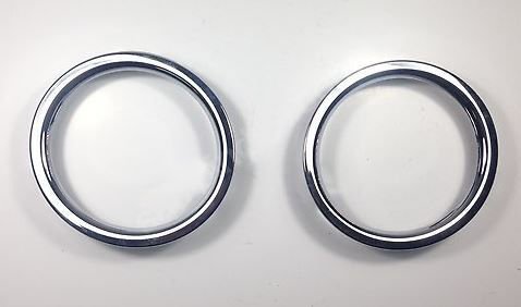 261527502R - Renault Symbol- 13/16; Sis Lamba Çerçevesi Nikelajlı Sağ/Sol (Set 2 Parça)