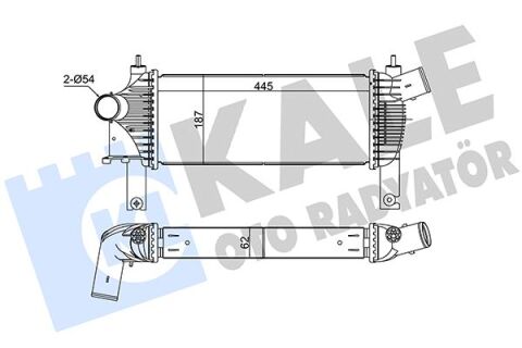 Turbo Radyatörü Intercooler Nıssan Navara-Pathfınder Al-Pl-Brz