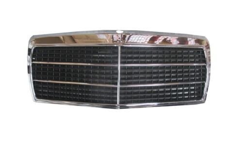 1248800783 - Mercedes E Class- W124- 85/93; Ön Panjur Komple Nikelajlı/Siyah (5 Çıtalı) (Tw)