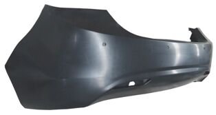 86611-3X000 - Hyundaı Elantra- 11/14; Arka Tampon Siyah (Reflektör Delikli Karlıksız Tıp) (Fpı)