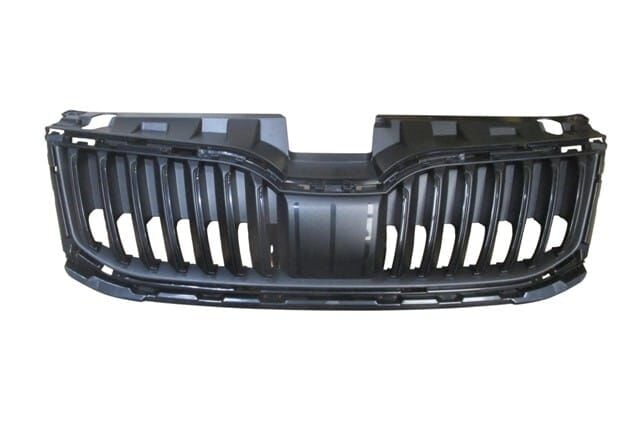 (yeni Ürün!!!)skoda Octavıa- 17/19; Ön Panjur Siyah Nikelaj Çıtasız (üst Koruma Plastiği İle Birlikte)(tw) - 5E0853653AZD4