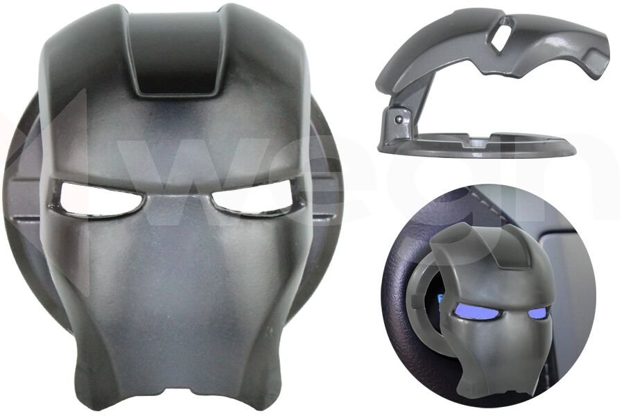 Iron Man Start Stop Koruyucu Kapak Füme