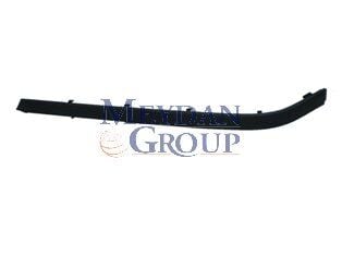 51128159378 - Bmw 5 Serı- E39- 01/03; Arka Tampon Bandı Sağ Siyah (Park Sensör Deliksiz) (Tw)