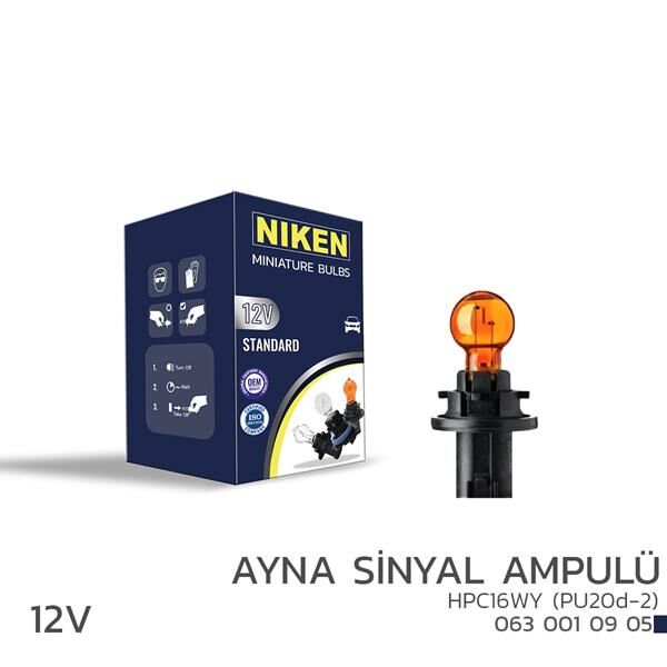 NIKEN 12V HPC16WY AYNA SNYL AMP PU20d-2 AMBER 10L