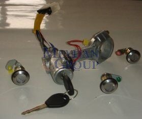 - - Nıssan Sunny- N14- 94/96; Kontak Kilit Seti (3Lü) (Kontak/Kapı/Bagaj) (5Kapı)