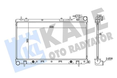 Radyatör Subaru Subaru Forester Al-Pl-Brz