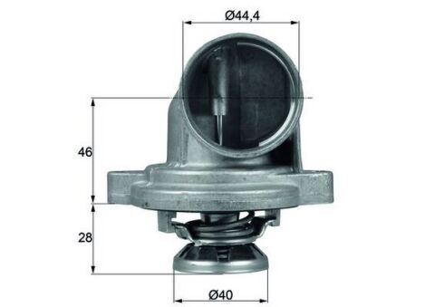 TERMOSTAT 80 C MERCEDES VITO OM601 W638 96 03