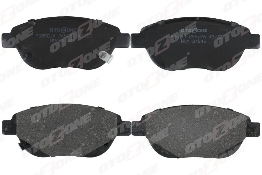ÖN BALATA CORSA D BÜYÜK TİP 1.3 CDTI 07/06 FIAT 500 0.9 12 1.4 1.3D 12 1.6D12
