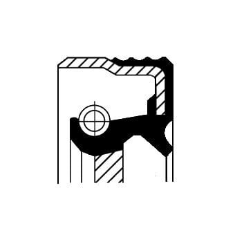 12014825B Aks Keçesi Ön Sağ Doblo 1.9D-Albea 1.3Jtd