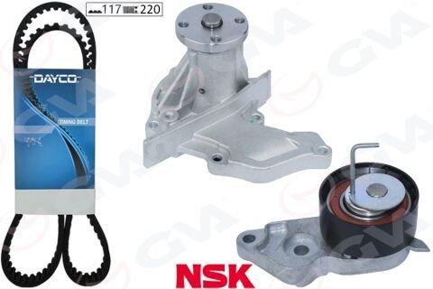 Trıger Setı Fıesta Iv - V 98 05 Fusıon 02 08 1.25-1.4 16V Focus 98 05 1.4 -1.6 16V Mazda 121 Iıı 1.25 96 04 Volvo S40 Iı 1.6 05 12 V50 05 12 Mazda Iı 1.25 / 1.4 / 1.6 04 12 Ktb286