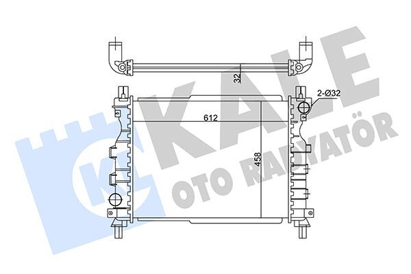 Motor Su Radyatoru 18 K4F 204D3 M47D20 Freelander I L314 00 06