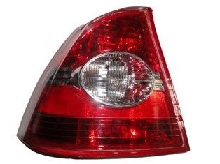 5M51-13A602-Ga - Ford Focus- Sd- 05/07; Modifiye Stop Lambası Sol Ortası Yuvarlak Beyaz/Nikelajlı Gıha Tipi (Fame