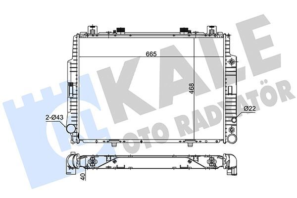 Motor Su Radyatoru Mercedes S-Class W140 91 98