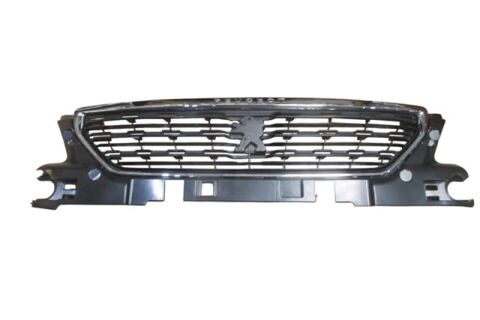 (yeni Ürün!!!)peugeot 301- 17/21; Ön Panjur Siyah Nikelaj Çerçeveli (tw) - 9817604780