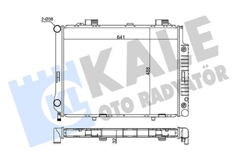 Motor Su Radyatoru Mercedes E-Class W210 S210