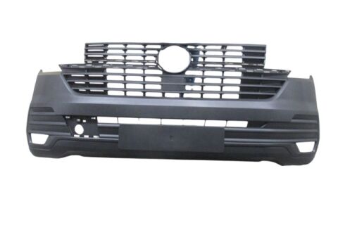 Volkswagen Transporter- T7.5- 19/24; Ön Tampon Siyah Panjurlu/sensör Deliksiz (panelvan)(tyg) - 7LA8072179B9