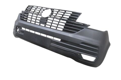 Volkswagen Transporter- T7.5- 19/24; Ön Tampon Siyah Panjurlu/sensör Deliksiz (panelvan)(tyg) - 7LA8072179B9