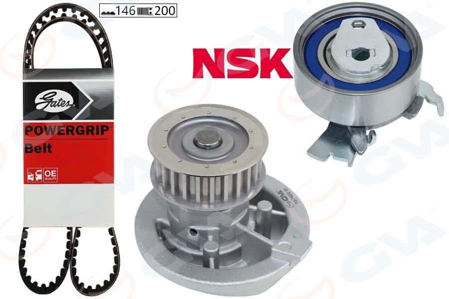 Devirdaimli Eksantrik Gergi Kiti Vectra A-Omega A-Astra F-Calıbra-Kadett E 1.8İ-2.0İ 8V 18Sv-C18Nz