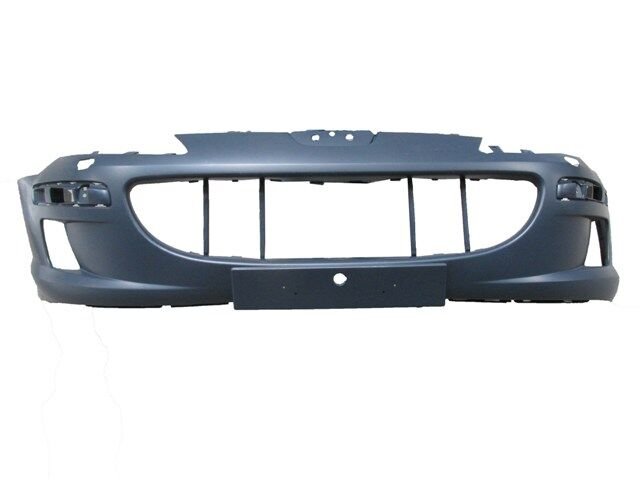 7401.Aa - Peugeot 407- 04/11; Ön Tampon Gri (Astarlı (Bant/Sis Delikli (Far Yıkama Delikli) Tw)