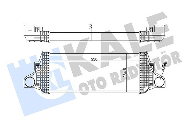 Turbosarj Radyatoru Mercedes X164 W164 W251