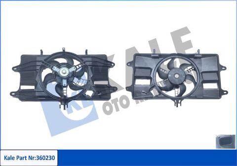 FAN GRUBU FIAT DOBLO MPV 1.2 01--Box Body/MPV 1.2 01-04 - 12V