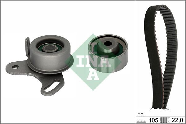 Eksantrik Gergi Kiti Hyundaı Accent Admıre 1.5L G4Eb 01- Era 1.4L 1.6L G4Ed G4Ee 01-10 / Getz 1.4L 06-10 / Matrıx. Elantra 1.6L 01-06 / Kıa Rıo 1.4L 1.6L 06-10 / Cerato 1.6L 04-07 1 Kayış 2 Rulman