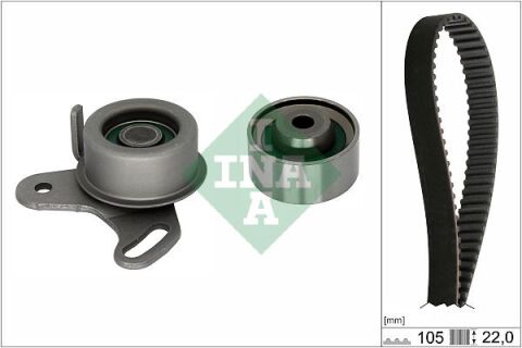 Eksantrik Gergi Kiti Hyundaı Accent Admıre 1.5L G4Eb 01- Era 1.4L 1.6L G4Ed G4Ee 01-10 / Getz 1.4L 06-10 / Matrıx. Elantra 1.6L 01-06 / Kıa Rıo 1.4L 1.6L 06-10 / Cerato 1.6L 04-07 1 Kayış 2 Rulman