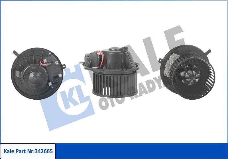 Kalorifer Motoru 12V Golf V 03-08 -Jetta Iıı 05-10 -Touran 03-10 A3-Leon-Toledo-Altea Otom.-Klim