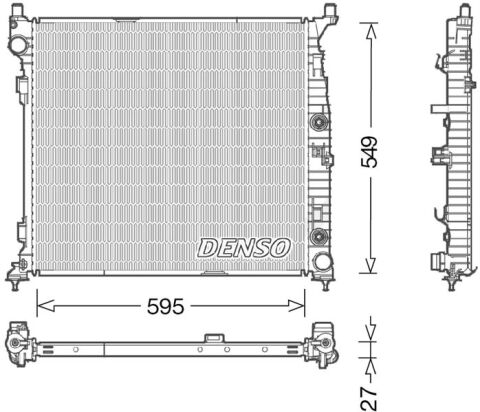 MOTOR SU RADYATORU MERCEDES W166 X166 C292