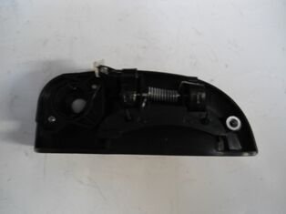 7700354478 - RENAULT KANGOO- 98/03; ÖN KAPI DIŞ AÇMA KOLU SOL SİYAH ANAHTAR DELİKLİ (HUSHAN)