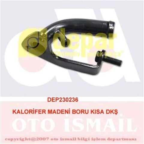 KALORİFER MADENİ BORU KISA DKŞ