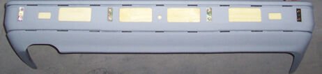 1248802971 - Mercedes E Class- W124- 93/95; Arka Tampon Koyu Gri (Bant Delikli) (Tw)