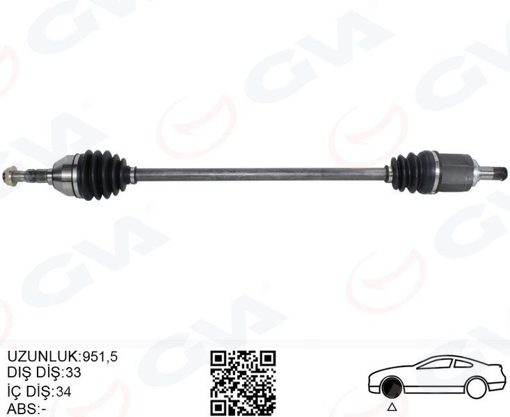 KOMPLE AKS ÖN SAĞ OPEL ASTRA J 1.4 T-1.6i A-T 09-16