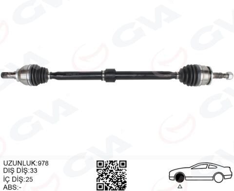 KOMPLE AKS SAĞ OPEL ASTRA K 1.4 TURBO M/T 15-