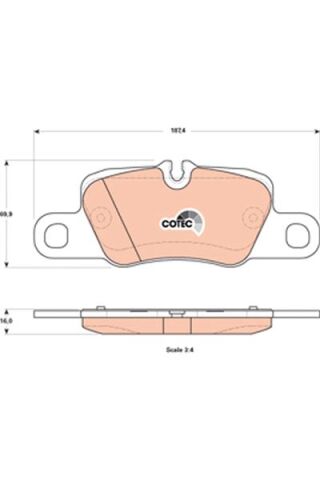 ARKA BALATA PORSCHE 911 2011-2019 PANAMERA 2011 2016