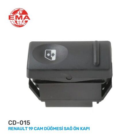 CAM AÇMA ANAHTARI ÖN SAĞ RENAULT 19 -MASTER TEKLİ