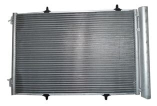 6455.AL - PEUGEOT 207- 06/12; KLİMA RADYATÖRÜ (BRAZING) (420X374X16) ALÜMİNYUM (3 AYAKLI) (ORİS)