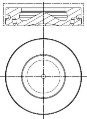 PISTON SEGMAN STD 84.00mm BMW E60 E87 E90 E92 E93 F10 F20 F30 F32 F33 F34 F36 E83 E84 F25 F15 MINI R55 R61