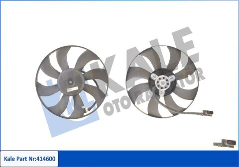 Fan Motoru Davlumbazlı Seat Cordoba-Ibıza-Skoda Fabıa-Polo 130-60W-394Mm 2001-2009
