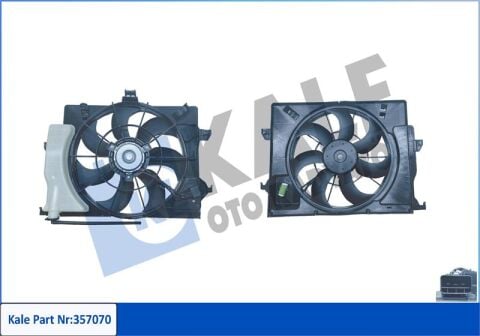 FAN GRUBU HYUNDAI ACCENT IV 1.4 1.6 10 -KIA RIO III 1.4CVVT 11 12V DAVLUMBAZLI 253801W150-253801W151-253801W152