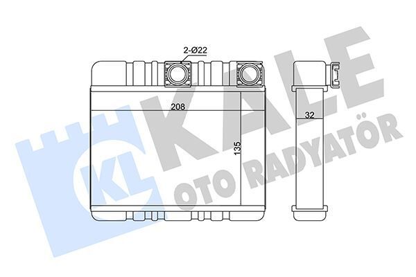 Kalorıfer Radyatoru Bmw E46 98 05 E83 06 11