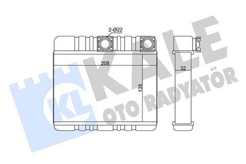 Kalorıfer Radyatoru Bmw E46 98 05 E83 06 11