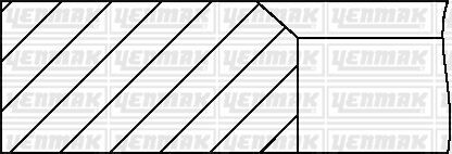 Motor Segmanı Std 72.00 Mm Albea-Doblo 1.4 8V