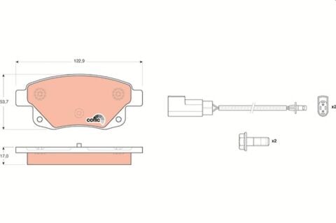 ARKA FREN BALATASI TRANSIT V347-V348 06 11 FISLI