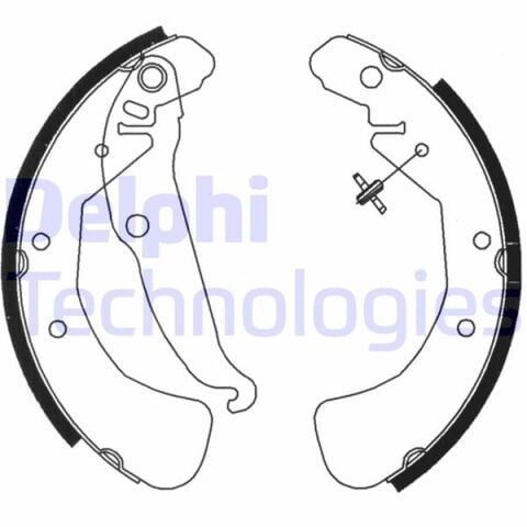 Arka Fren Papuç Balatası Astra G 98-05 Astra H 04 Combo C 01