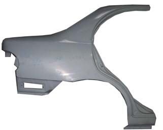 71504-223A0 - Hyundaı Accent- 95/97; Arka Çamurluk Sağ Gri Boyalı (Bfn)